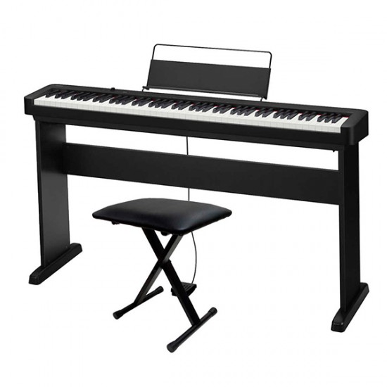 CASIO CDP-S100 - 88-Key Digital Piano with Stand