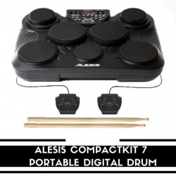 ALESIS Compactkit 7 - Portable Tabletop Drum Kit
