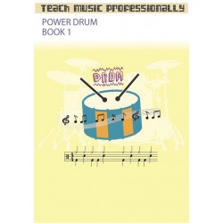 Teach Music Professionally Power Drum Book 1 