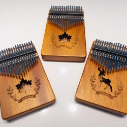 Kalimba Mahogany Wood 17 Keys