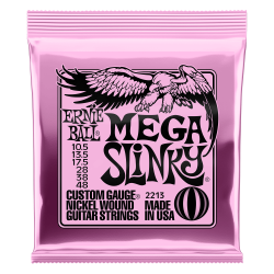 MEGA SLINKY NICKEL WOUND ELECTRIC GUITAR STRINGS - 10.5-48 GAUGE