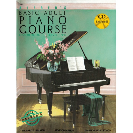 Alfred's Basic Adult Piano Course : Lesson Book Level Two