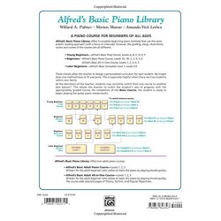 Alfred's Basic Adult Piano Course : Lesson Book Level Two