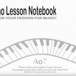 Piano Lesson Notebook