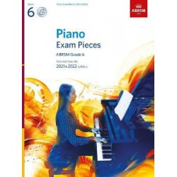 ABRSM Grade 6 Piano Exam Pieces 2021 & 2022 