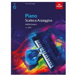 ABRSM Grade 6 Piano Scales & Arpeggios from 2021