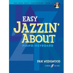 Easy Jazzin' About Piano/Keyboard (Piano Solo)