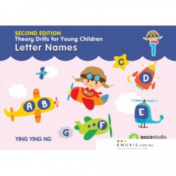 Theory Drills for Young Children Letter Names 1 (Second Edition)