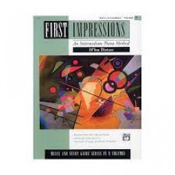 First Impressions An Intermediate Piano Method Volume B