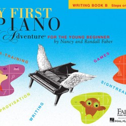 My First Piano Adventures - Lesson Book B Steps on the Staff