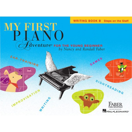 My First Piano Adventures - Lesson Book B Steps on the Staff
