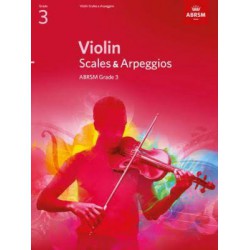 ABRSM Violin Scales & Arpeggios Grade 3