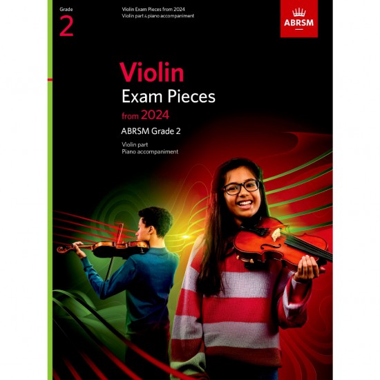 ABRSM Violin Exam Pieces from 2024 Grade 2 Violin Part & Piano Accompaniment