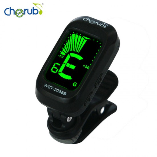 Cherub WST-2058B Clip on Guitar Tuner